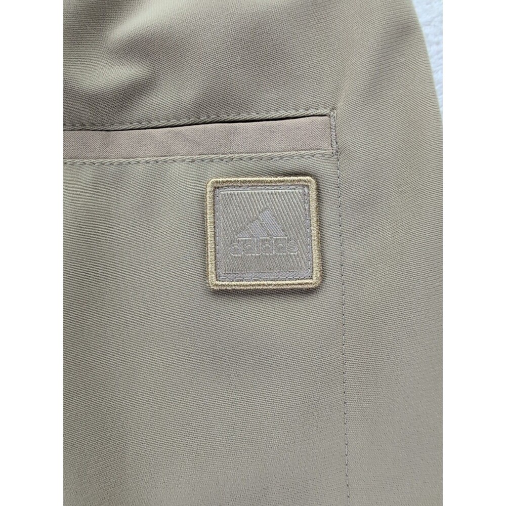 Adidas Performance Golf Shorts Flexible Waist Band Deep Pockets Men's 30 Tan - Picture 7 of 8